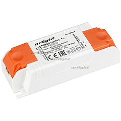 Блок питания ARJ-KE25350 (9W, 350mA) (Arlight, IP20 Пластик, 5 лет)