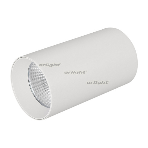Корпус SP-POLO-SURFACE-R85 (WH, 1-3, 350mA) (Arlight, IP20 Металл, 3 года)