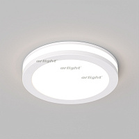 Светодиодная панель LTD-95SOL-10W Warm White (Arlight, IP44 Пластик, 3 года)