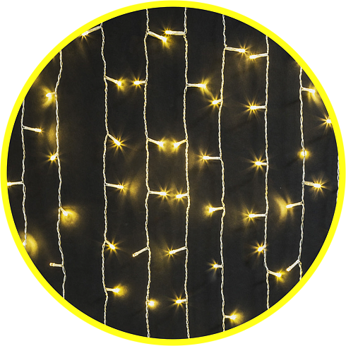 Гирлянда Navigator 61 872 NGF-C02-357WW-8-2x1.5m-230-TR-IP44