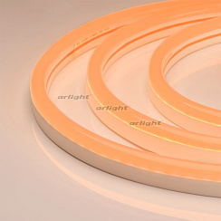 Гибкий неон ARL-NEON-2615PH-SIDE 230V Amber (Arlight, 8 Вт/м, IP65)