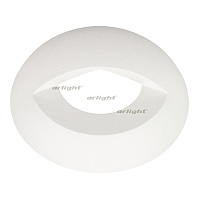 Накладка ART-DECK-CAP-LID-R50 (WH) (Arlight, Металл)