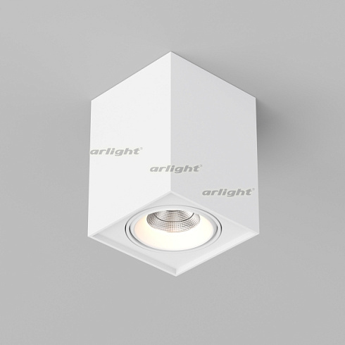 Светильник SP-CUBUS-S100x100WH-11W Warm White 40deg (Arlight, IP20 Металл, 3 года)