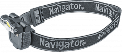 Фонарь Navigator 93 190 NPT-H27-ACCU налобный 1COB LED 3Вт 1режим аккумулятор