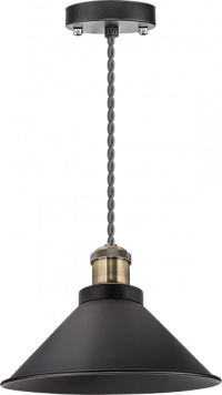 Светильник Navigator 61 536 NIL-WF02-008-E27 60Вт 1,5м. метал. черный/бронза