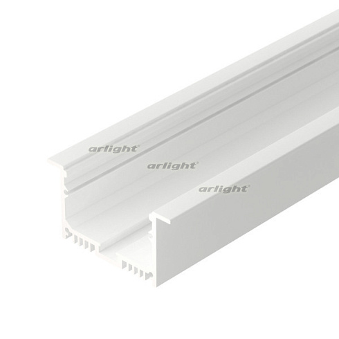 Профиль с экраном SL-LINIA62-F-2500 WHITE+OPAL (Arlight, Алюминий)
