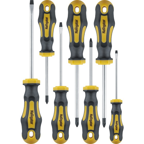 Отвёртка Navigator 95 268 NHT-Ot02-H7 (обычные, 7 шт)