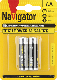 Элемент питания Navigator 94 752 NBT-NE-LR6-BP2 (АА)