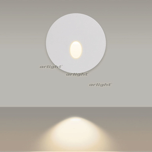 Светильник LT-GAP-R70-3W Warm3000 (WH, 30 deg) (Arlight, IP65 Металл, 3 года)