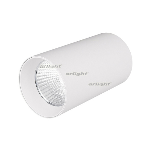 Светильник накладной SP-POLO-R85-1-15W Warm White 40deg (White, White Ring) (Arlight, IP20 Металл, 3 года)