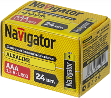 Элемент питания Navigator 14 059 NBT-NPE-LR03-BOX24 (ААА)