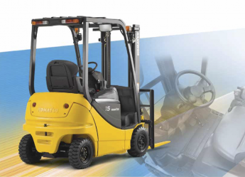 Электрические вилочные погрузчики Komatsu - Forklifts LESCHINSKY