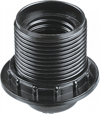 Патрон электрический Navigator 71 610 NLH-BL-R-E27 карболит люстровый с кольцом, M10