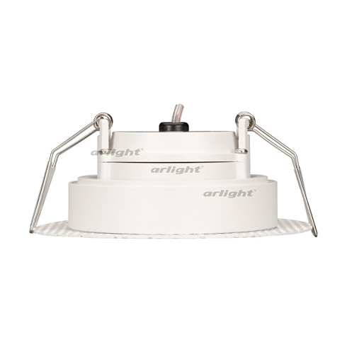 Корпус PLURIO-BASE-BUILT-TRIMLESS-R120 (WH, 1-2, 200mA) (Arlight, IP20 Металл, 3 года)