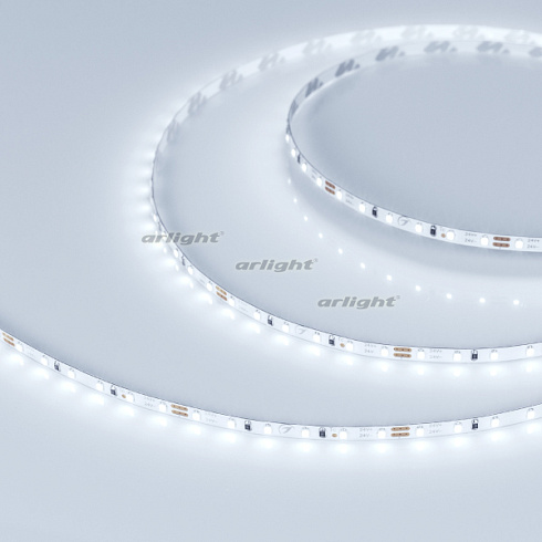 Лента MICROLED-5000L 24V Cool 8K 4mm (2216, 120 LED/m, LUX) (Arlight, 5.4 Вт/м, IP20)