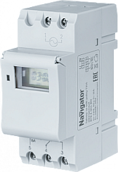 Таймер Navigator 61 559 NTR-E-D01-GR на DIN-рейку электрон.