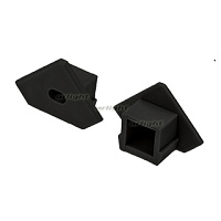 Заглушка для PDS45-T черная с отверстием (Arlight, Пластик)