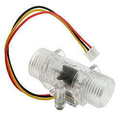 Датчик расхода воды прецизионный YF-S201, белый