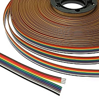 Шлейф: RC-10 Color 24AWG Cu pitch 1.5 mm