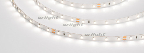 Лента RT-A120-5mm 12V Day4000 (9.6 W/m, IP20, 2835, 5m) (Arlight, узкая)
