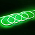 Гибкий неон 0816 12V PVC Зеленый 9 Вт/м