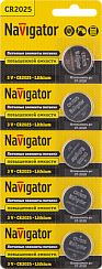 Элемент питания Navigator 94 764 NBT-CR2025-BP5