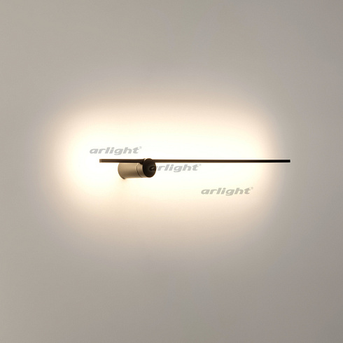 Светильник SP-VINCI-S900x55-10W Warm3000 (BK, 110 deg, 230V) (Arlight, IP20 Металл, 3 года)