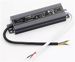Блок питания для светодиодных лент 12V 60W IP67 Compact (металл)