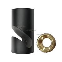 Держатель SL-WIRE-HOOK-R15 (BK) (Arlight, Металл)