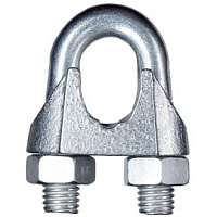 Крепеж: Зажим для троса d 10 DIN741