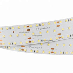 Лента S2-2500 24V Warm 2700K 34mm (2835, 280 LED/m, LUX) (Arlight, 25 Вт/м, IP20)