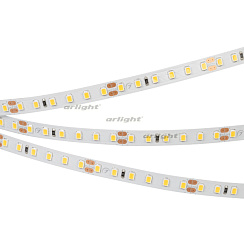 Лента RT-A120-8mm 24V Warm2700 (9.6 W/m, IP20, 2835, 50m) (Arlight, Открытый)