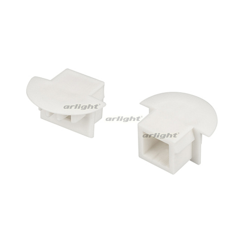 Заглушка для PDS-F белая с отверстием (Arlight, Пластик)