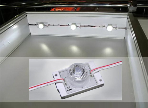 Модуль герметичный Octum-12V-1,5 LBW White 15х50⁰ (7000K) 