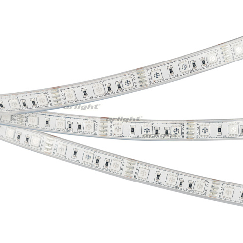 Лента герметичная RTW-PU-B60-12.5mm 12V RGB (14.4 W/m, IP68, 5060, 5m) (Arlight, -)