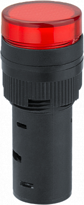 Лампа индикаторная Navigator 82 804 NBI-I-AD16-230-R красная d16мм 230В AC/DC