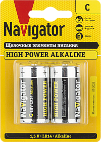 Элемент питания Navigator 94 754 NBT-NE-LR14-BP2 (С)