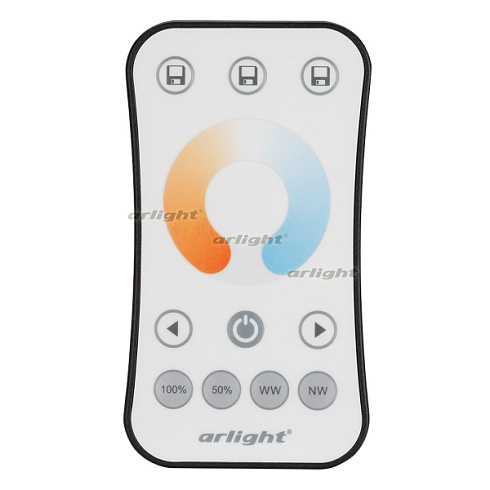 Пульт SMART-R37-MIX (1 зона, 2.4G) (Arlight, IP20 Пластик, 5 лет)