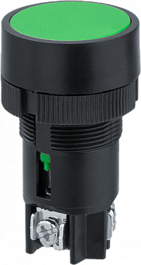 Кнопка Navigator 82 811 NBI-B-04-G Пуск зеленая d22мм NO