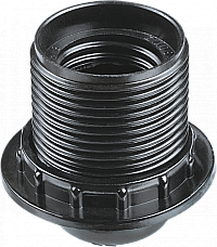 Патрон электрический Navigator 71 610 NLH-BL-R-E27 карболит люстровый с кольцом, M10