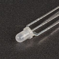 Светодиод ARL-3514EGW/3L (anode) (Arlight, 3мм (круглый))