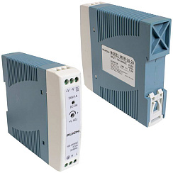 Блок питания на DIN-рейку RUICHI MDR-20-24, 100-240 В (АС) 0,83 А, 24 В, пластиковый корпус