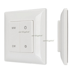 Панель SMART-P48-MIX-P-SUF (3V, 1 зона, Knob, 2.4G) (Arlight, Пластик)