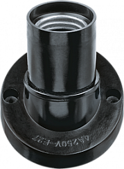 Патрон электрический Navigator 71 607 NLH-BL-W1-E27 карболит настенный наклонный Е27