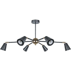 Светильник Navigator 80 439 NLF-C-051-01 потолочный черный золото