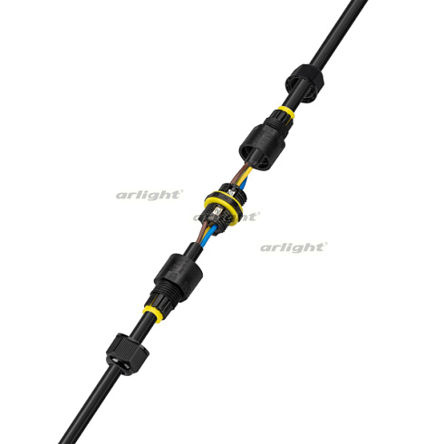 Коннектор NEO-GERM-2pin-WTW (4-8mm) (Arlight, IP68)