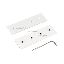 Коннектор прямой MAG-CON-45-SIDE (WH) (Arlight, Металл)