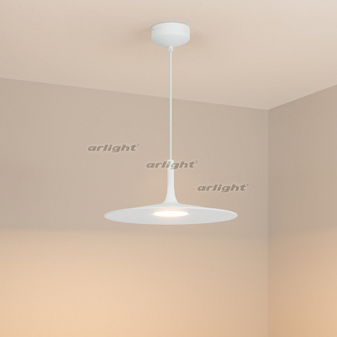 Светильник SP-FIORE-R400-13W Warm3000 (WH, 120 deg, 230V) (Arlight, IP20 Металл, 3 года)