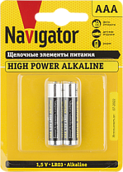 Элемент питания Navigator 94 750 NBT-NE-LR03-BP2 (ААА)