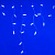 Светодиодная гирлянда ARD-EDGE-CLASSIC-2400x600-WHITE-88LED-FLASH BLUE (230V, 6W) (Ardecoled, IP65)